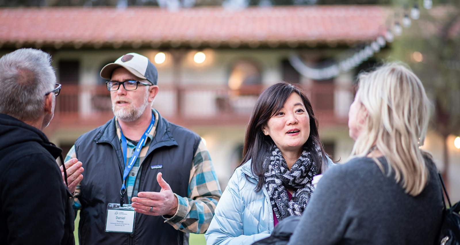 Community members speaking