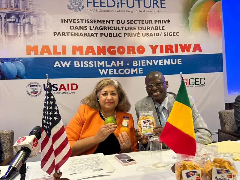 Rachna Korhonen in Mali