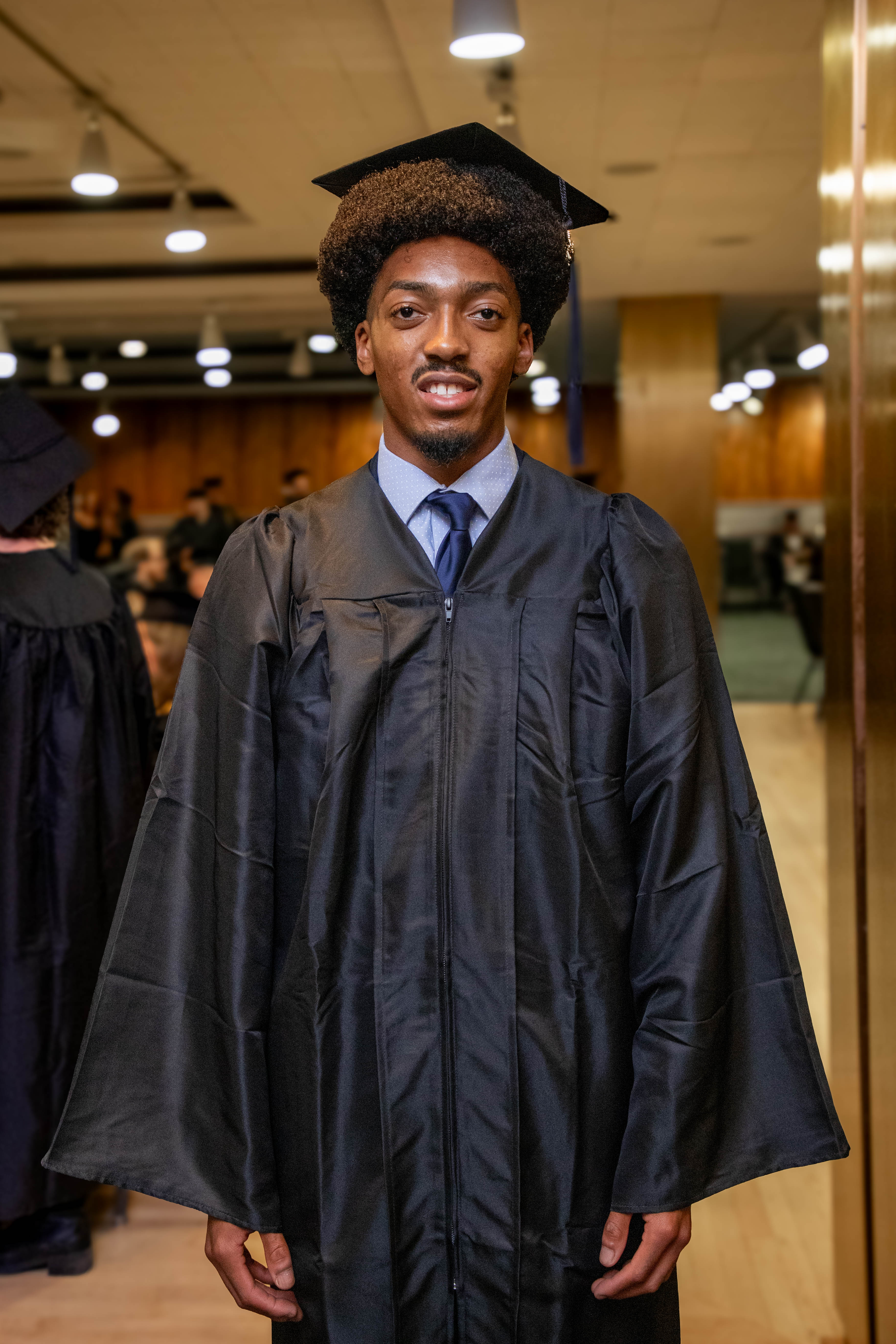Nathaniel W. at Albany commencement.