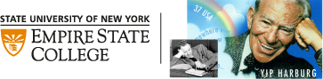 The Yip Harburg Foundation and SUNY Empire State College combined logo.