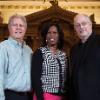 Brooklyn Mentor Cory Kallet, Brooklyn’s Chief Program Officer Sandra Chapman and Metropolitan area Mentor Robert Carey in Brooklyn City Hall. Together the three have developed projects to benefit the citizens of Brooklyn.